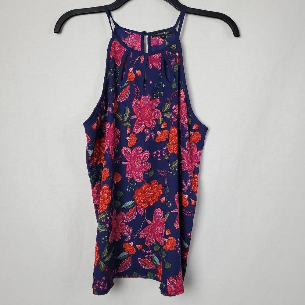 Paper Moon Medium Navy Floral Top - Picture 5 of 11